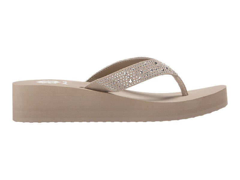 Yellow Box Women's Africa Flip Flop, Taupe, 6 M US - Image 2
